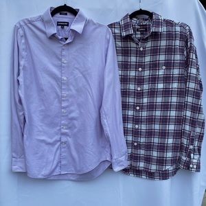 Men’s Express Button Down Shirt BUNDLE Size Medium